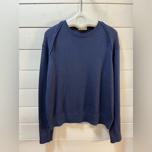 TIGER OF SWEDEN Janos Navy Knit Sweater Size L